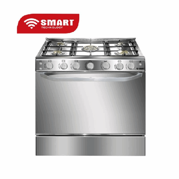 CUISINIERE SMART 5 FEUX INOX (STC-8060C)