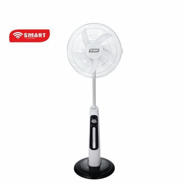 VENTILATEUR RECHARGEABLE SMART 16" AVEC R.CONTROL & VEILLEUSE