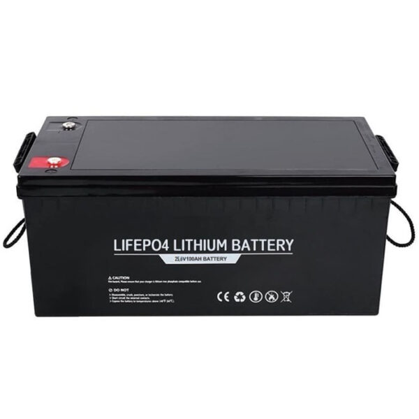 Batterie Solaire Lithium 25.6V 100A