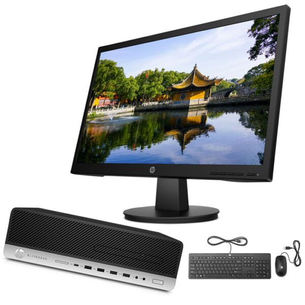 𝗛𝗣 𝗘liteDesk 𝟴𝟬𝟬 𝗚𝟯 𝗦𝗙𝗙 𝗶𝟱 6e gén + 𝗘𝗖𝗥𝗔𝗡 𝟮𝟮''