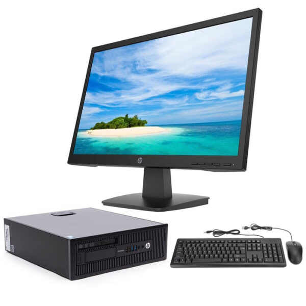 𝗛𝗣 𝗣roDesk 600 𝗚1 – Core i5 4ᵉ Gén + 𝗘𝗖𝗥𝗔𝗡 𝟮0''